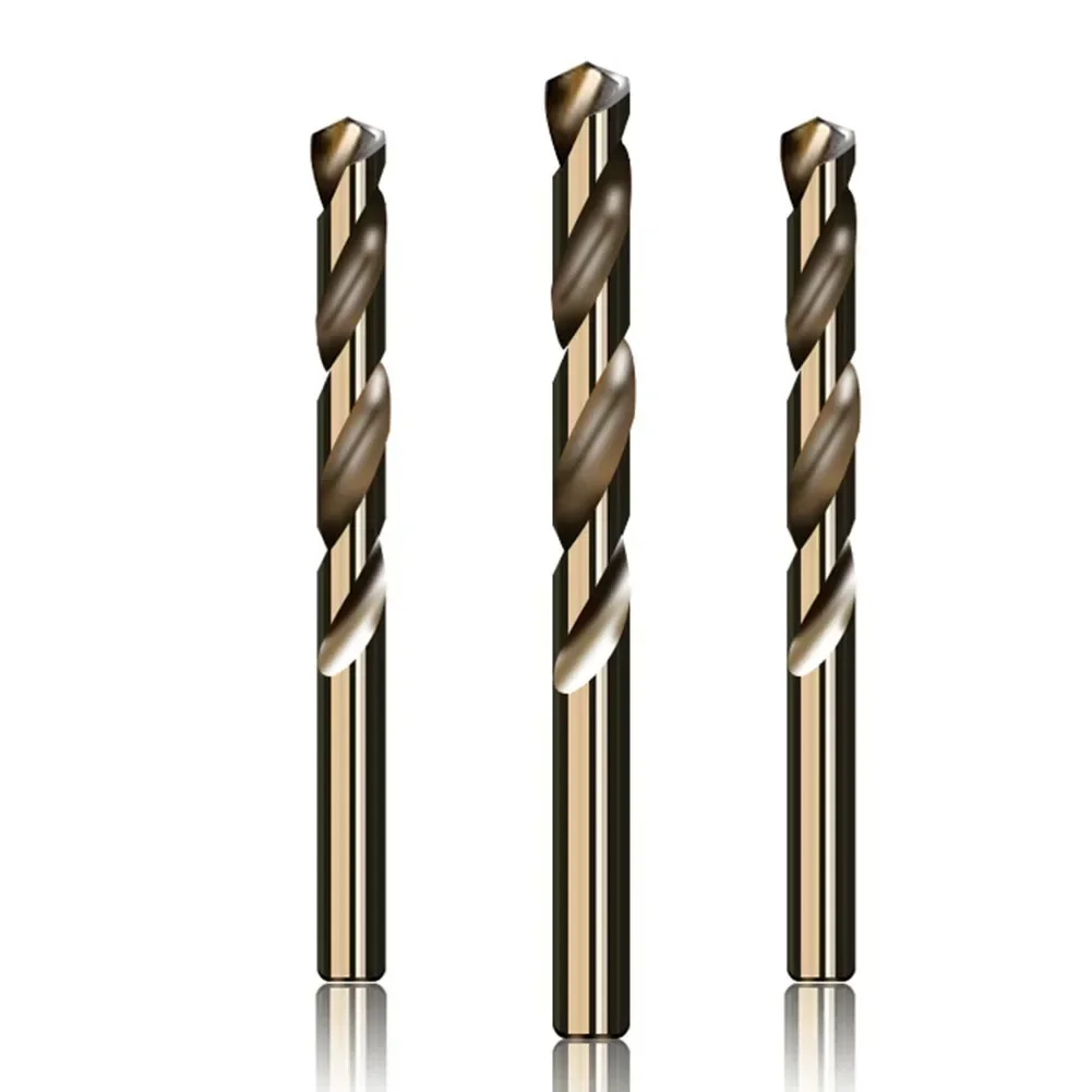 電気多機能鋼ドリル,5個,hss m35,1mm,1.5mm,2mm,2.5mm,3mm,ステンレス鋼,パンチング穴,金属