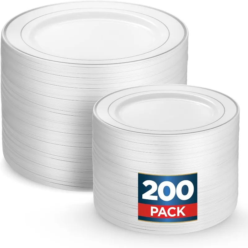 200 Silver Plastic …