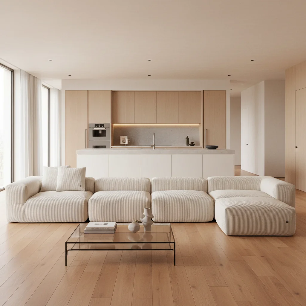Lightweight Portable Boneless Couch Cozy Cloud Couch Sectional Sofa Minimalist Design Home Furniture