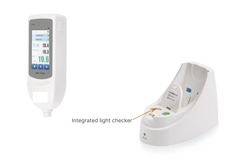 Neonatal Bilirubin Jaundice Meter Detector Handheld Medical Baby Bilirubin Meter Neonate Jaundice Detector