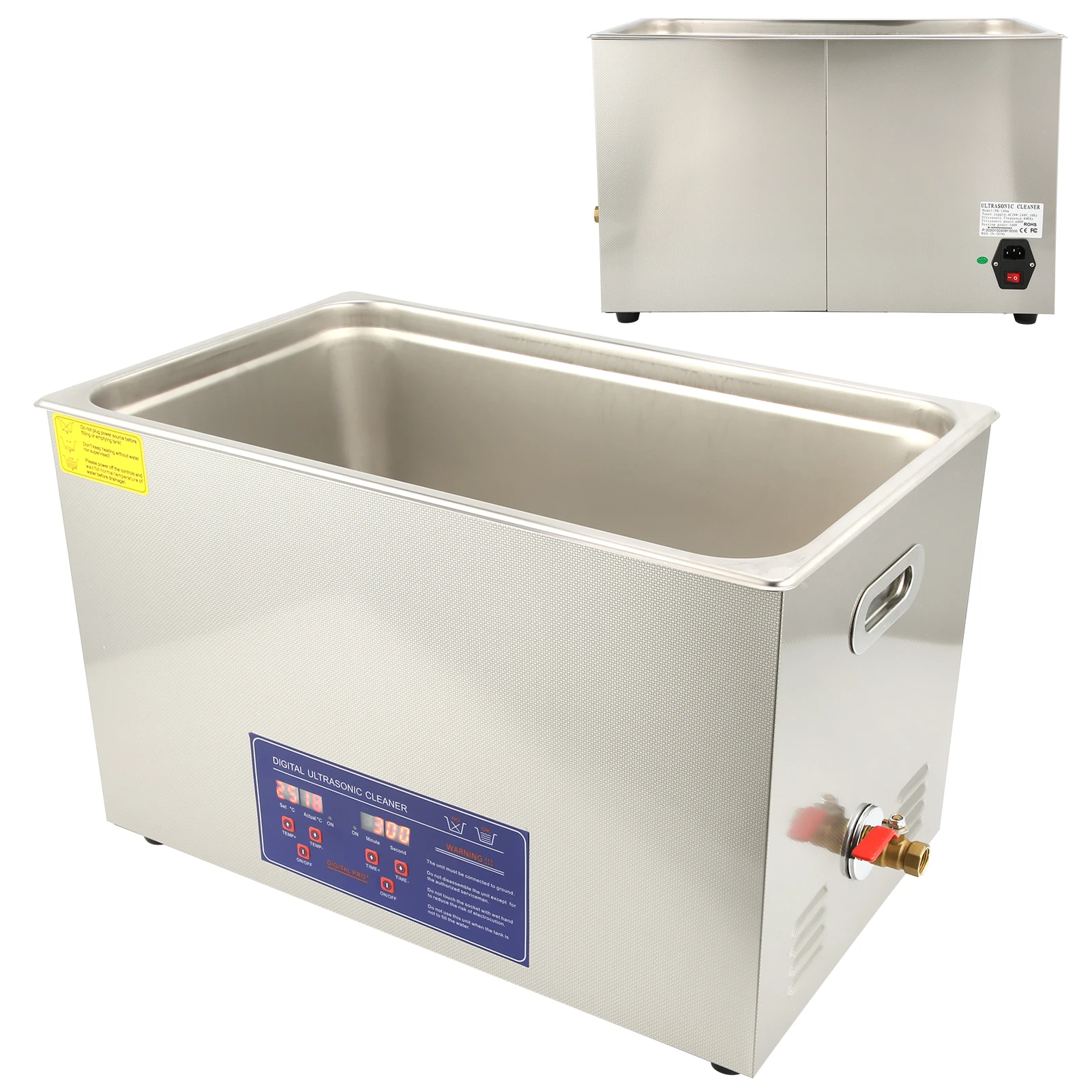 Digital   30L Digital Ultra   Bath Cleaning Heater Timer PS-100A