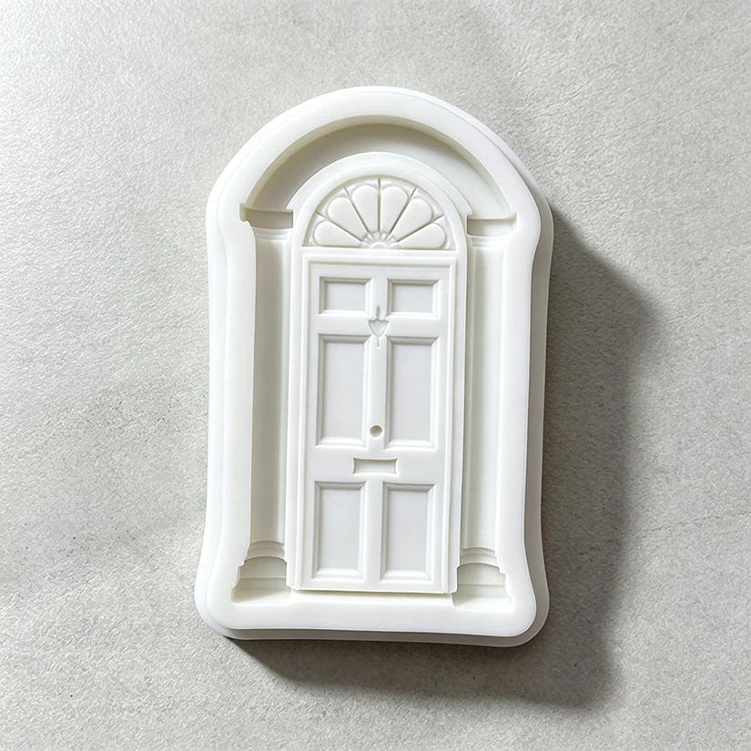Die Türform Kuchenseite 100 % Platin Silikon Sugarcraft Form, Fondant Kuchen Dekorieren Werkzeuge – Detail 5
