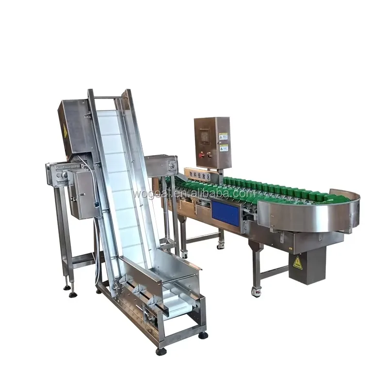 Food Weight Sorter Grading Machine SUS304 Stainless Steel High Efficiency Fruit Vegetables Dairy Food Sorting Customized