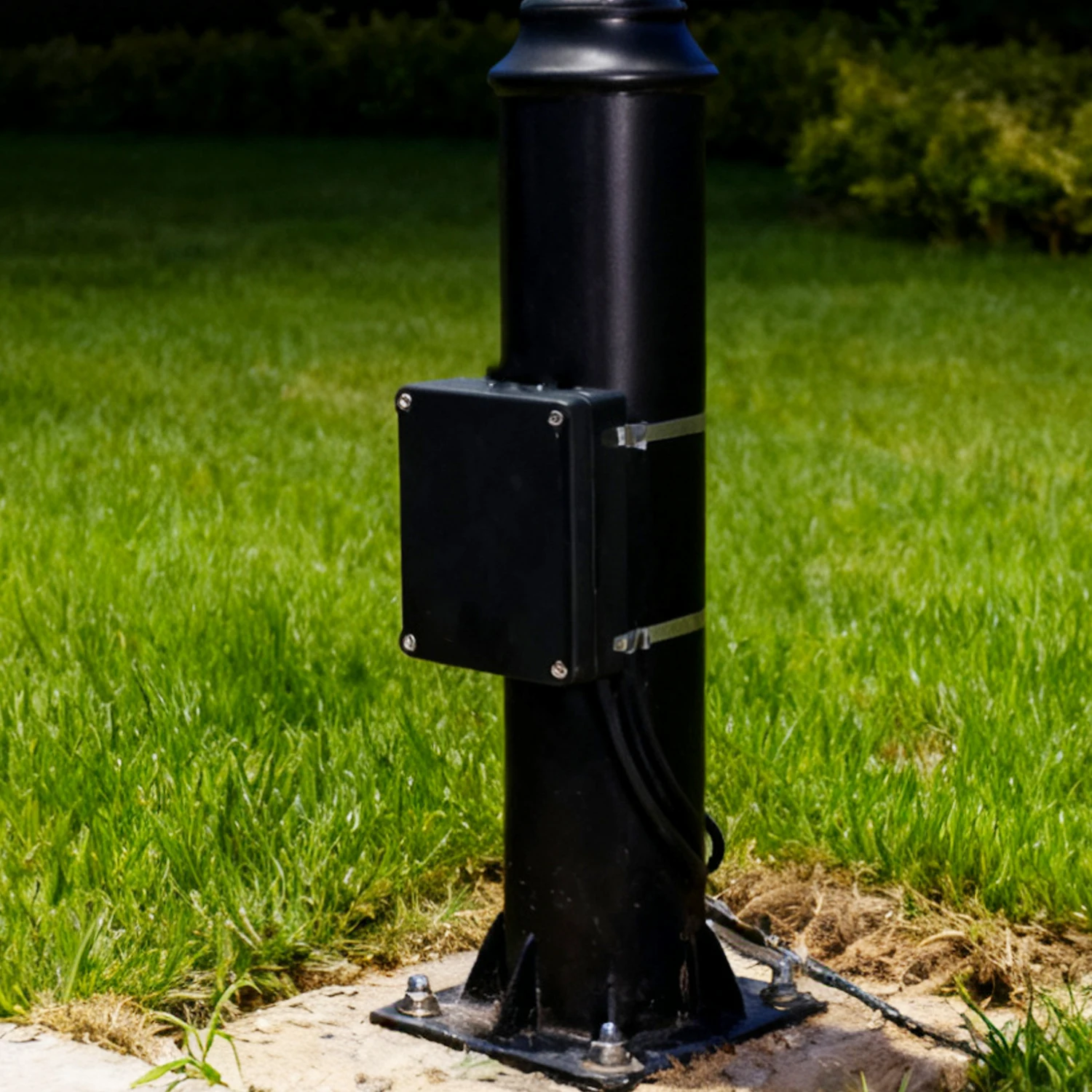 Waterproof Junction Box IP66 Black Plastic Enclosure Case Wire Junction Box Electrical Project Case Housing Accessories Outdoor