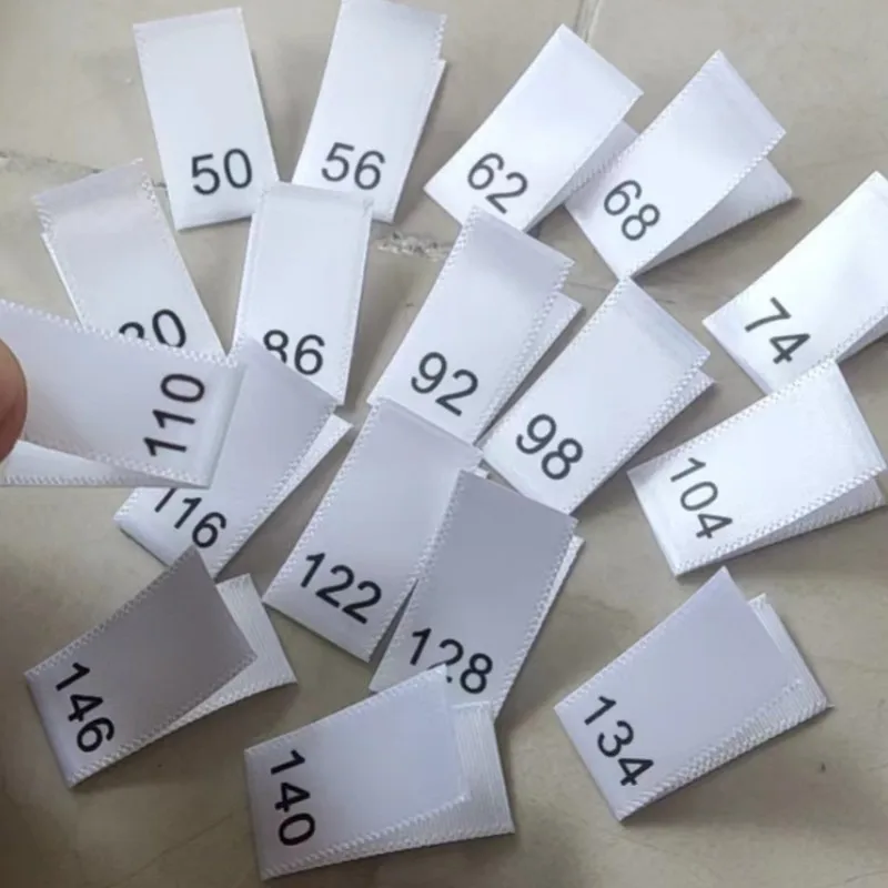 dress shirt tag numbers Amazon.com: homeemoh 100 Pcs Sewing Clothing Size Label, Polyester Woven  Size Tags Clothes T Shirt Dress Label Tags, S Size Clothing Labels,Black
