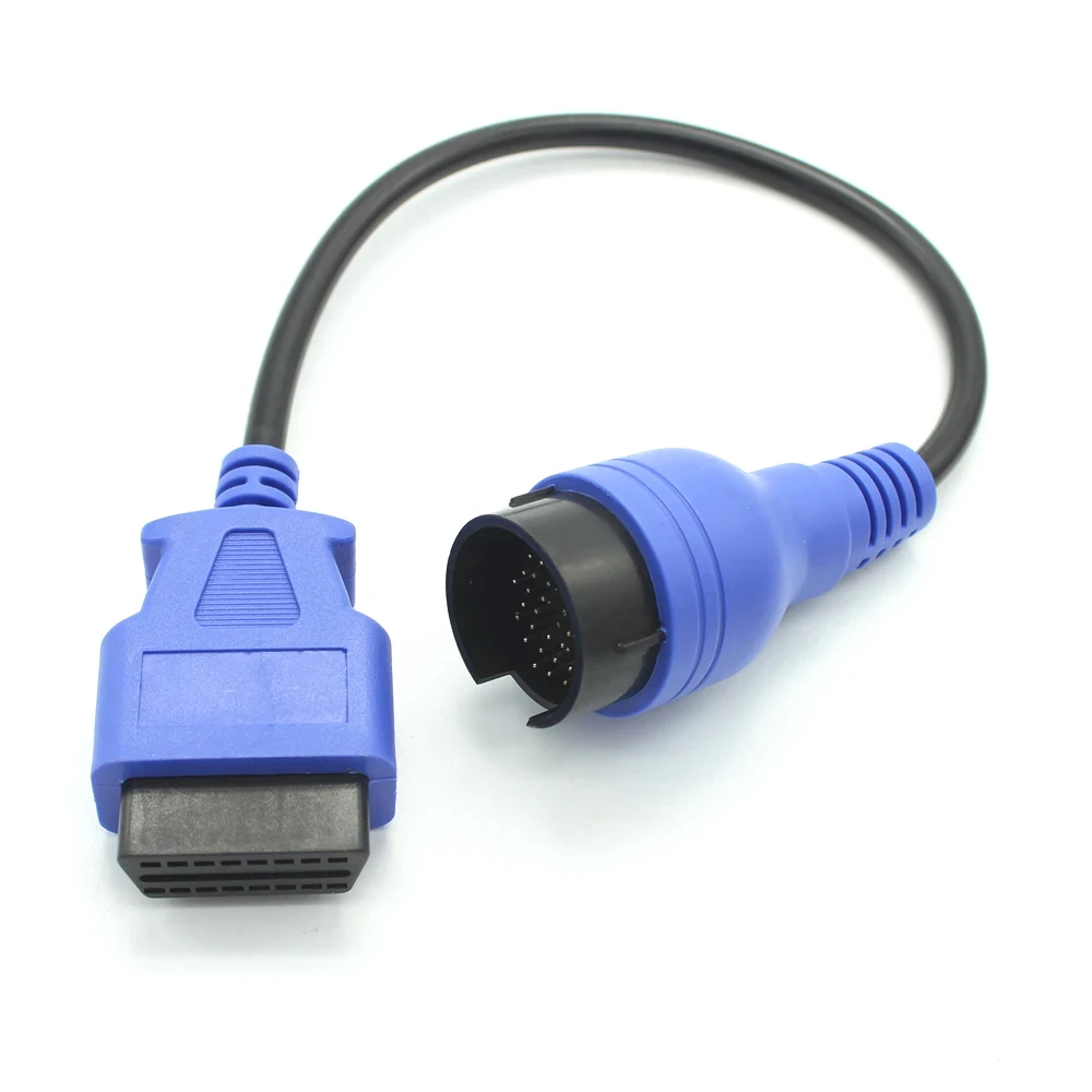 For IVECO 38Pin Cable to 16PIN Adapter Connector OBD2 Diagnostic Tool Trucks Interface Scanner Car Accessories High Quality