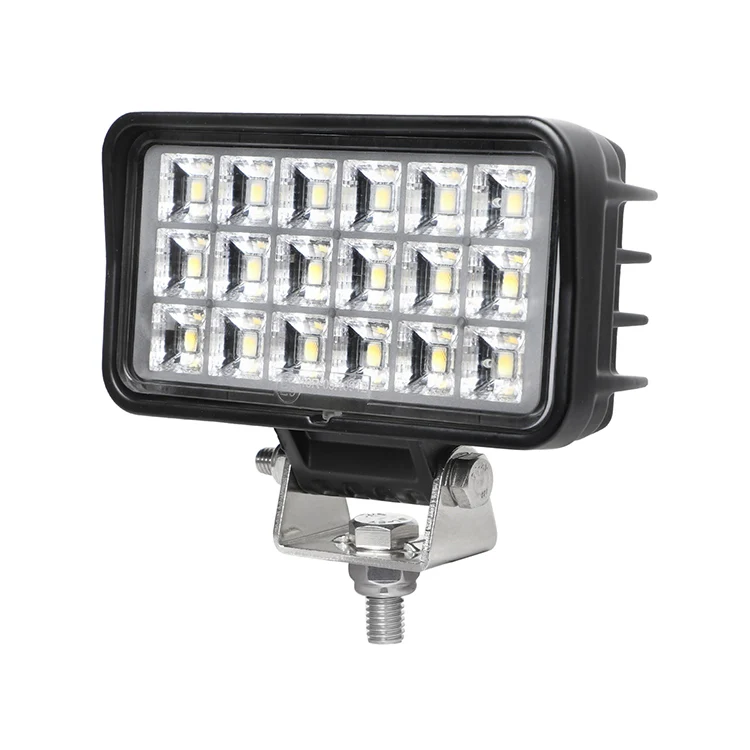 In Stock Side Light Led 18w For Truck Industrial Construction Flood Pattern Lamp Waterproof Factory Wholesale Directly