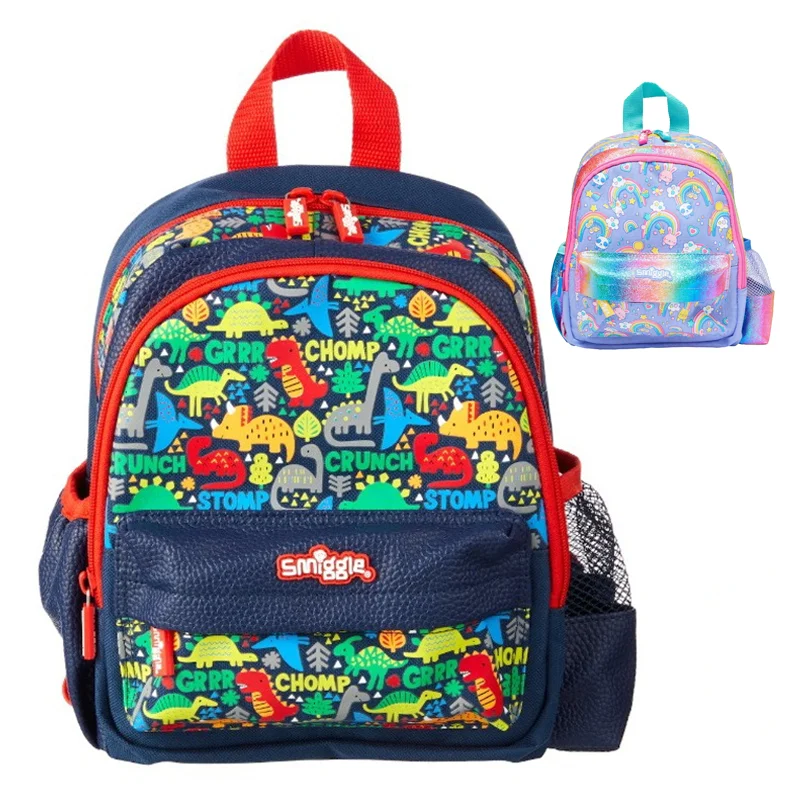 Cute Schoolbag Kindergarten Children Backpack Water Bottle Clothes Storage Bag Cartoon Shoulder Bag Large Capacity School Bags