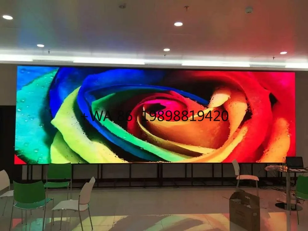 

High Brightness HD Video Wall Custom Size Available Indoor LED Screen Display for Advertising and Events