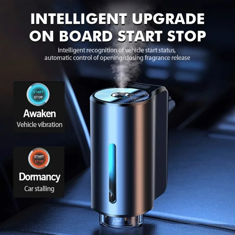 Car Electric Air Diffuser Aroma Air Vent Humidifier Mist Aromatherapy Car Air Freshener for Removing Odors Car Accessories