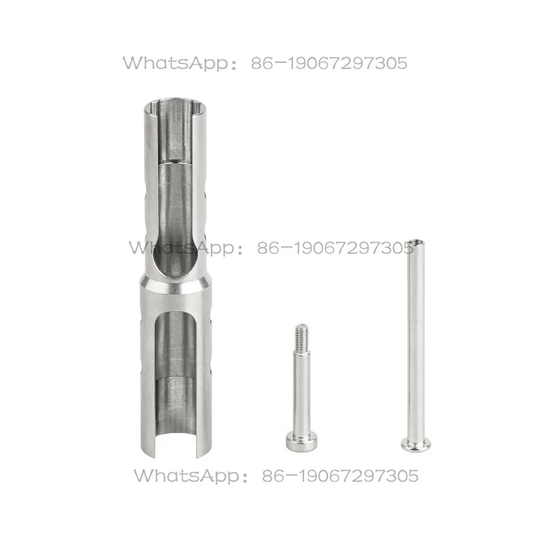 M8M10 double headed socket wrench, disassembly tool for cabin wall components, through cabin screw, stainless steel special
