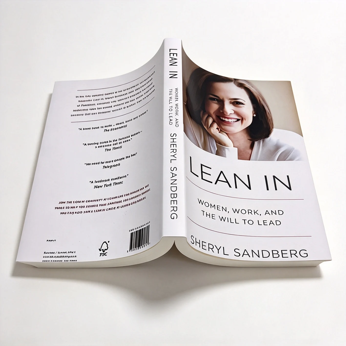 lean In Sheryl Sandberg A Novel Paperback English book