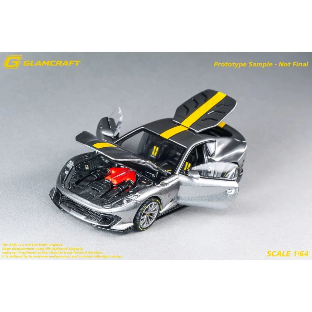Ready stocks GLAMCRAFT 1/64 812 Collection Gift Scale Model Car