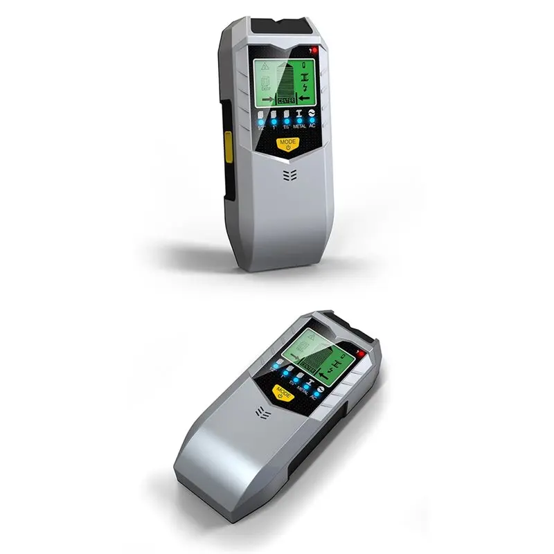 【تخفيضات سريعة】كاشف الحائط الإلكتروني 5 في 1 متعدد الوظائف للكشف عن المعادن المحمولة مسمار الخشب أداة قياس إلكترونية #4