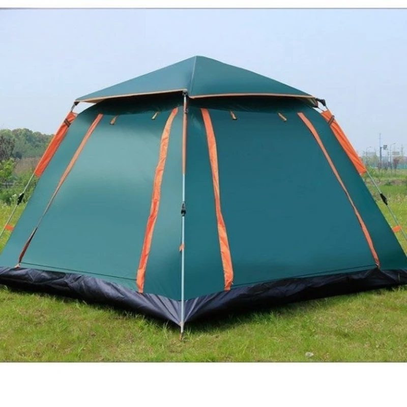 

Automatic tent outdoor portable stack camping overnight camping equipment full set of thickened rainproof