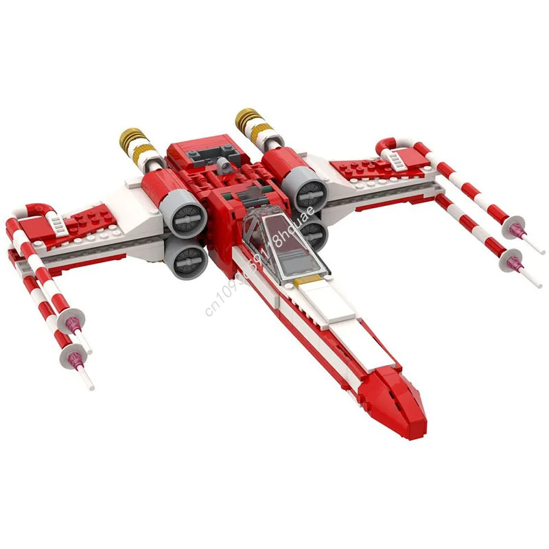 539pcs Star Battle Christmas X Wing (75301) Starfighter Model Building Blocks Diy Education Assembly Toys Kids Christmas Gifts