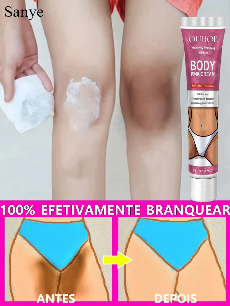 

Skin Lightening Cream Private Parts Underarm Bleach Serum Brighten Butt Knee Inner Thigh Arm Body Brightening Cream Fade Melanin