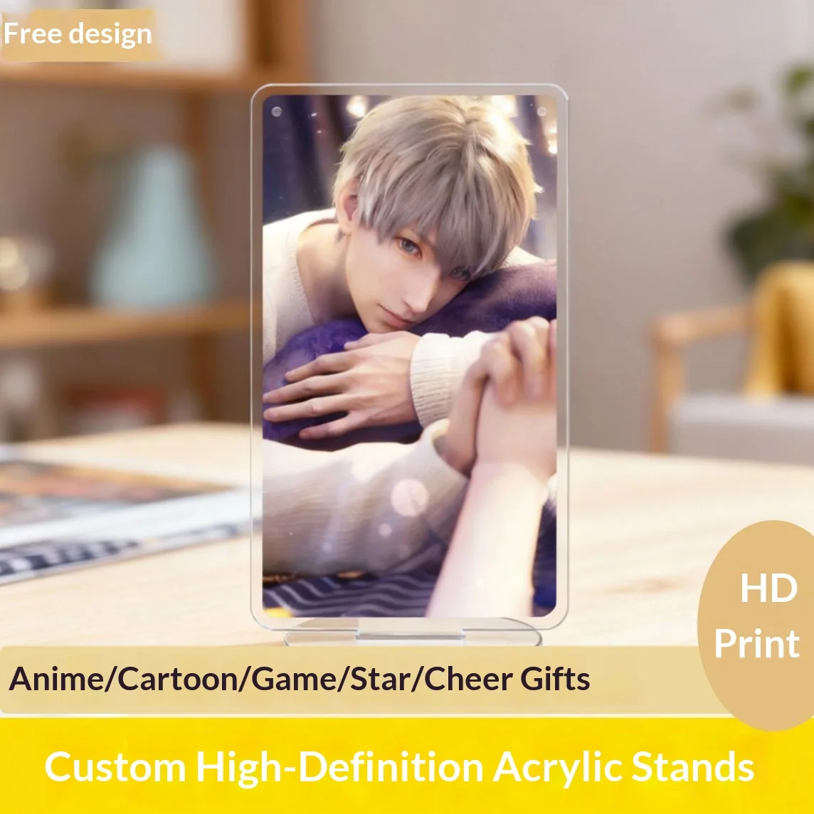 

Предпродажа, персонализированный акриловый шарм «Любовь и глубокое пространство», подставка для выпускного, мемориальный декор для рабочего стола, брелок, заводской подарок на заказ