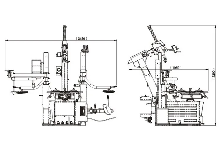 Tyre changers tool equipment/tyre changer machine