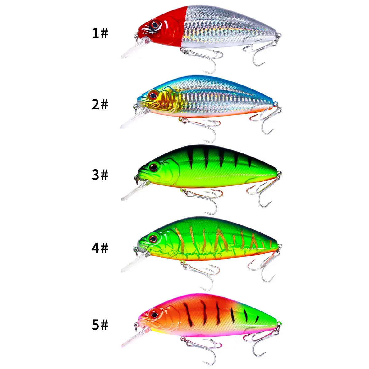 Señuelo Minnow Hundimiento Lento Mar Lanzamiento Largo - imagen 4