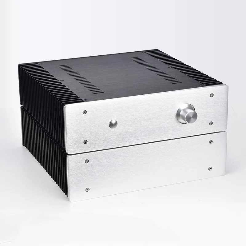 

3209 Full Aluminum Small Class A Amplifier Shell Housing Chassis /AMP Enclosure /Case/DIY Box (320*90*311mm)