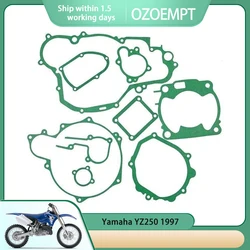 OZOEMPT Engine Cylinder Crankcase Repair Gasket Apply to Yamaha YZ250 1997