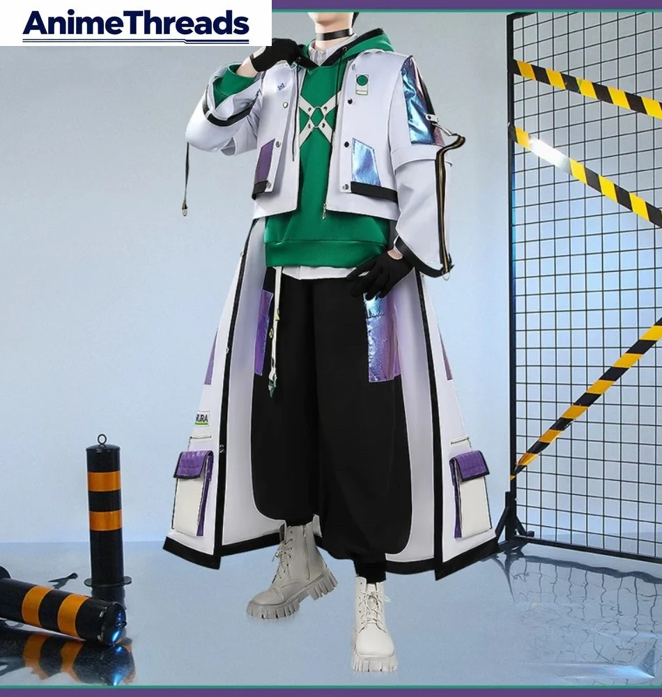 أزياء VTuber Murakumo Kagetsu التأثيرية أزياء كوس لعبة أنيمي زي حفلات الهالوين ملابس لعب الأدوار #1