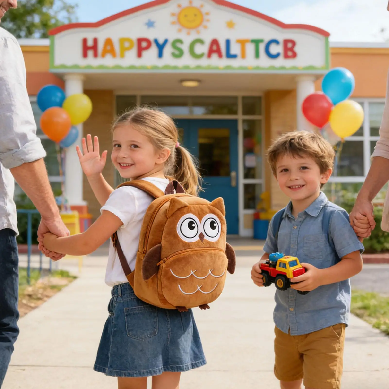 

Owl Backpack Cartoon Cute Lightweight Outdoor Supplies Small Boys Backpack For Daycare Preschool Zoo Activities Snacks Toys Park