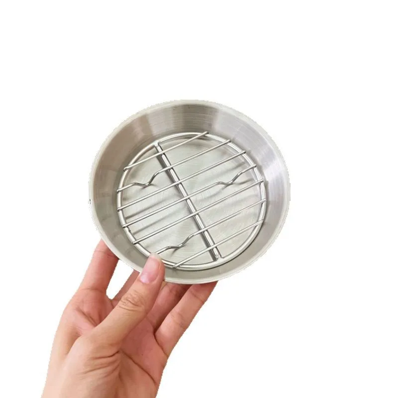

304 stainless steel air fryer, baking with mesh water filter filter disc oven baking drain , barbecue