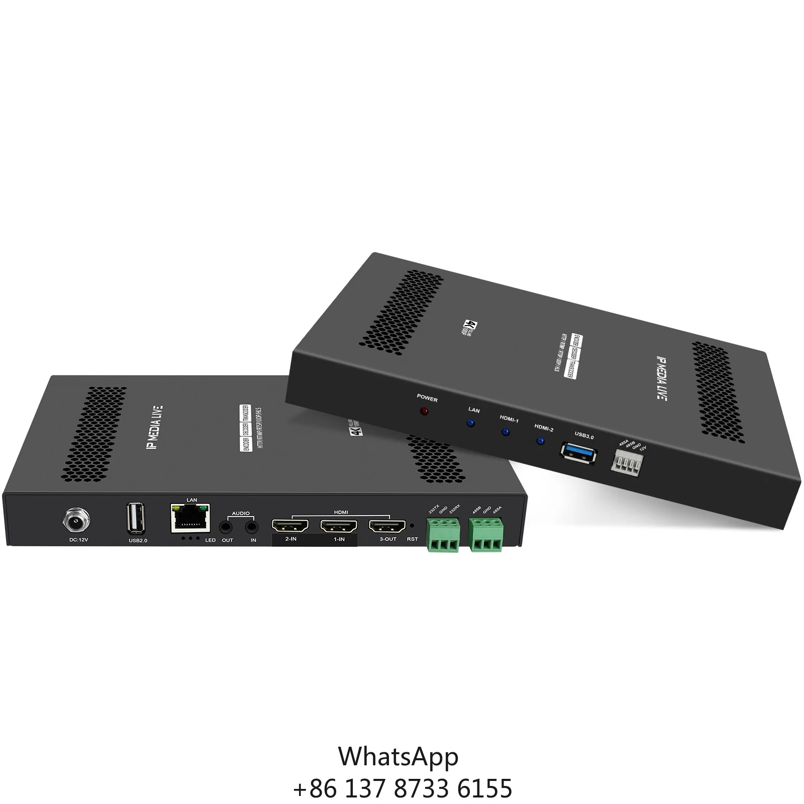 2 Channels 4k Hdmi Video Encoder 8 Channels Hdmi Decoder IP Transcoder