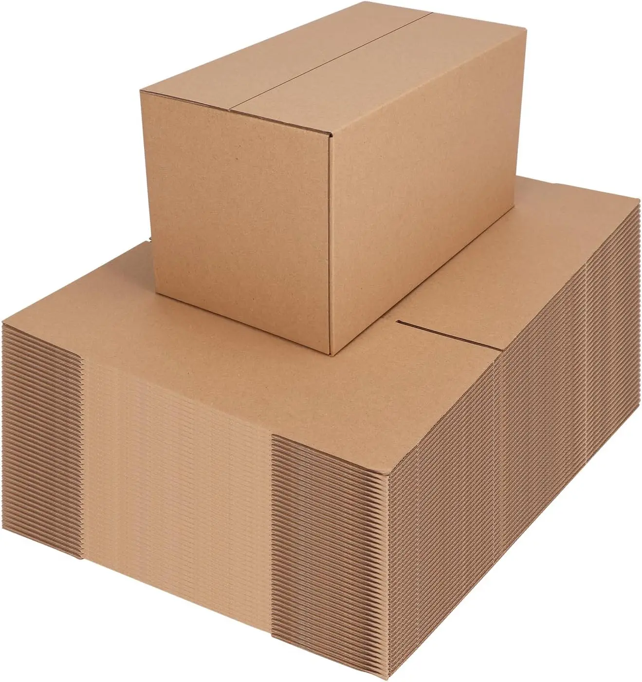 

40 Packs 11x6x6 Corrugated Cardboard Shipping Boxes for Small Business, Bulk Mailing Packing