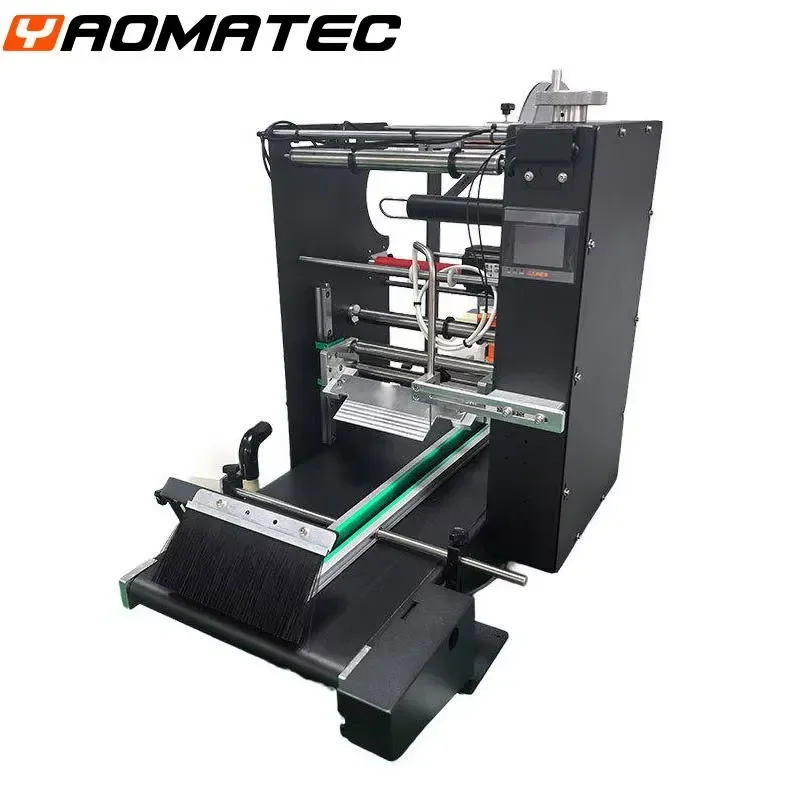 Yaomatec High Speed Automatic Flat Surface Labeler for Box Card Automatic Multi-function Labeling Machine
