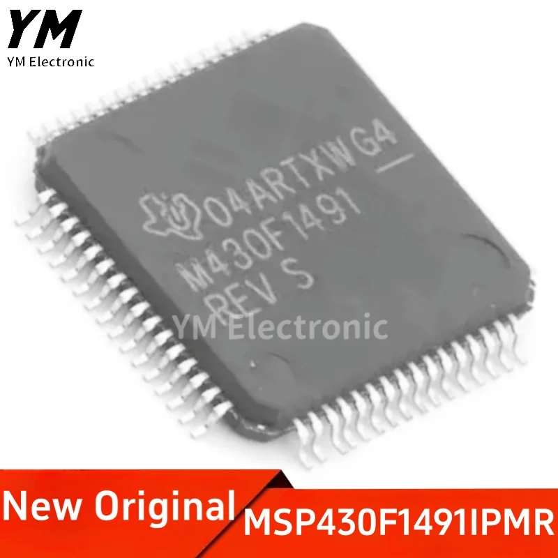 New Original MSP430F1491IPMR M430F1491 LQFP64 Ultra low power microcontroller 16 bit microcontroller