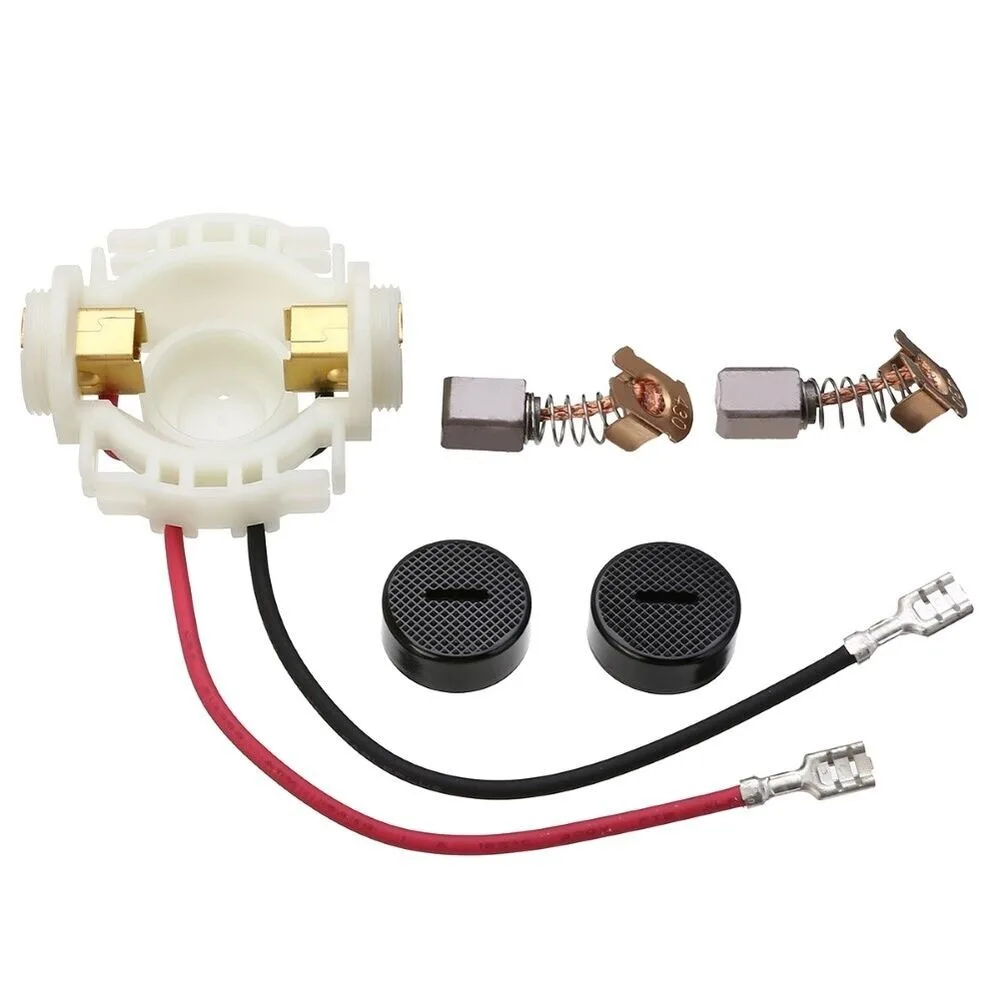 Imagem -04 - Durável Kit de Suporte de Escova de Carbono Escova de Metal de Plástico e Tampas Acessórios de Ferramentas para Makita Bga450 Bga452 Dga452 Pcs por Conjunto