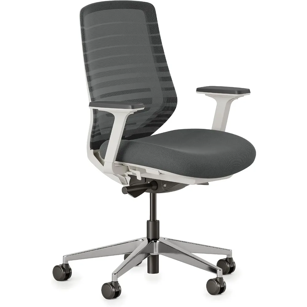 

Chair - A Versatile Desk Chair with Adjustable Lumbar Support, Breathable Mesh Backrest, and Smooth Wheels - Experience Opti