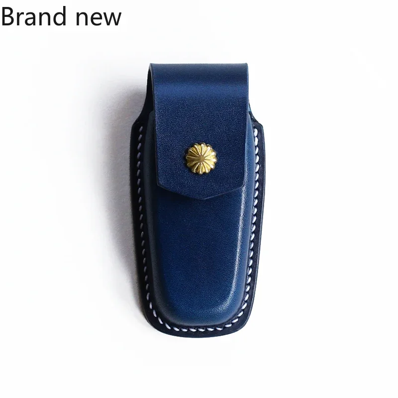 

Handmade Leather Key Bag for The New Audi A6L A8, Vegetable Tanned Leather Custom Key Cover