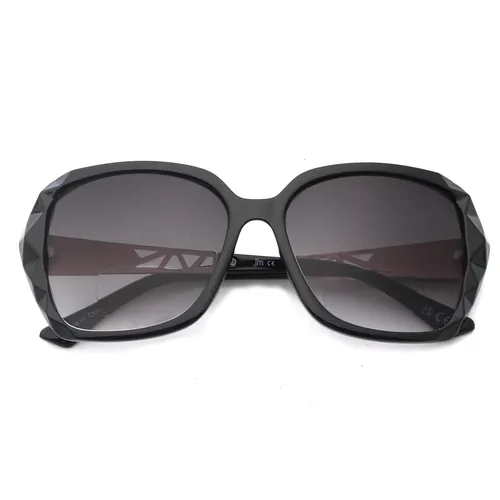 Imagen 2 del producto JM gafas de sol de lectura bifocales cuadradas grandes para mujer lentes degradados gafas de lectura de sol bifocales de gran tamaño + 1 a +4