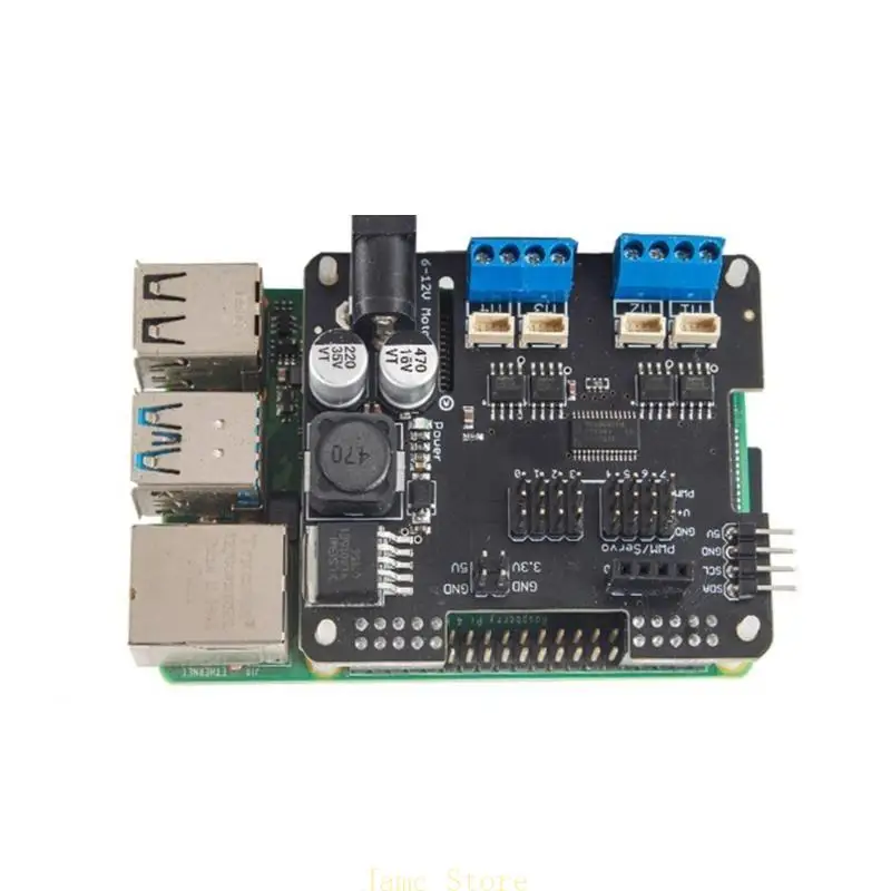 LX0B New Stepper Motor HAT Extension Modules with Built in Regulator Circuit