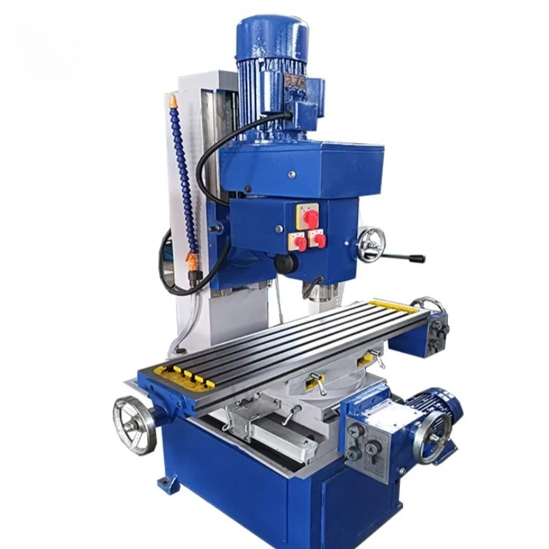 Single-phase motor XY axis automatic feed ZX50C small vertical universal milling machine for household goods