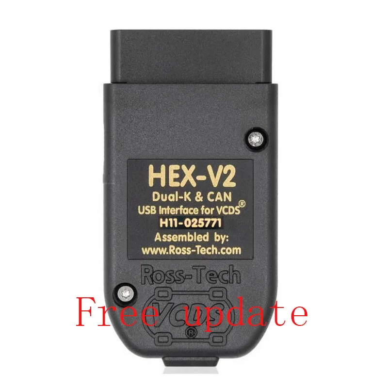 for VCDS Vag Com Hex V2 24.7 V25.3 Vagcom Interface Cable obd2 Scanner Diagnostic Tool Aodi Skoda VW Car 2025 full original