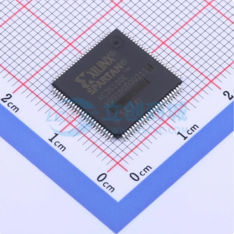 XC3S100E-4VQG100I VQFP-100 (14x14) Programmable Logic Device (CPLD/FPGA) brand new original