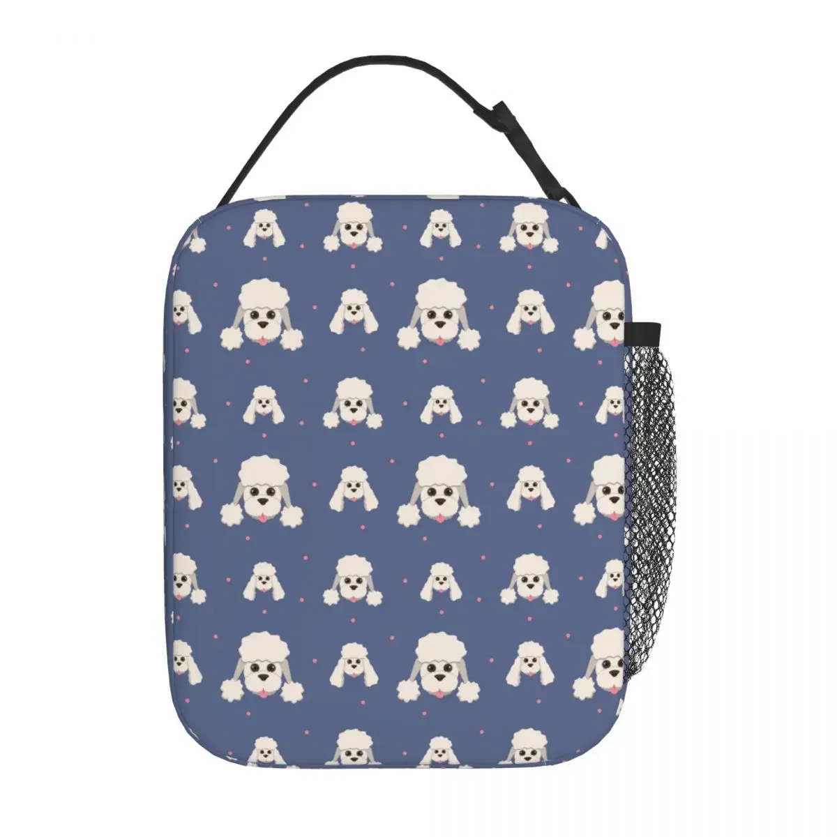 Poodle Dog Insulated Lunch Bags Food Container Portable Thermal Cooler Lunch Boxes For Picnic