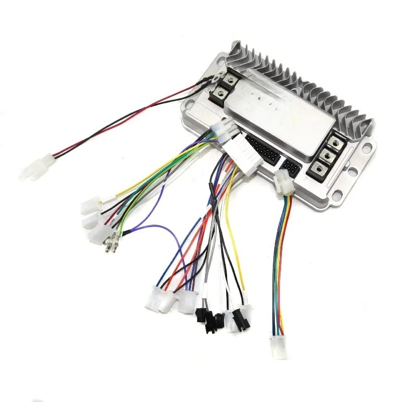 

48V 60V 72V Electric Motorcycle Refitting Maintenance Controller 500W-1500W Mute Sine Wave Controller
