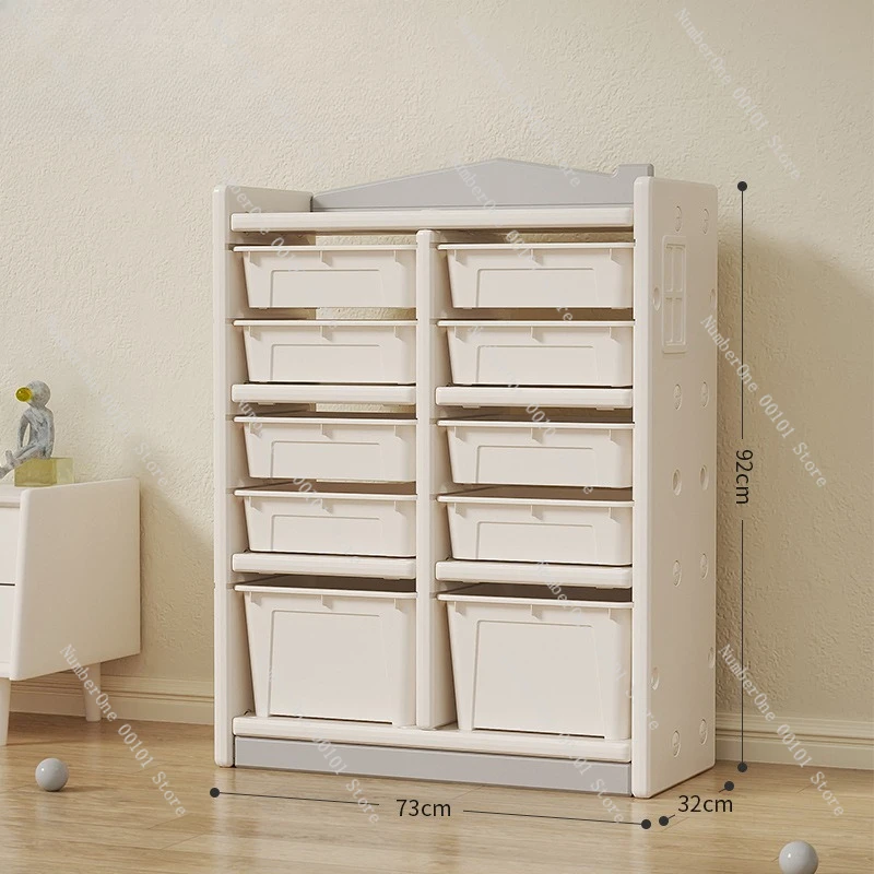 Classification of children's toy storage racks and floor-to-ceiling multi-layer household finishing racks