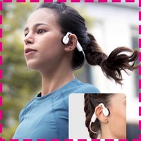 Original Shokz Openmove S661 Bone Conduction Earphone Ip55 Water-Resistant Wireless Headset Bluetooth 5.1 Sport Earbuds Open-Ear