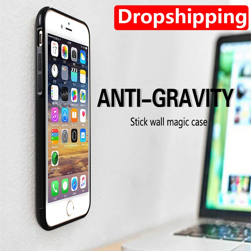 Anti Gravity Phone Case For iPhone 13 12 Mini 11 Pro Max XS XR 8 7 6S Plus 5S SE Samsug Galaxy Note 20 S20 Ultra S10 S9 S8 Plus