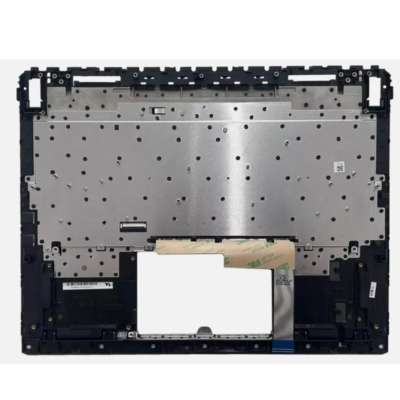 جديد لـ MSI GE68 MS-15M1 MS-15M2 غطاء علوي Palmrest إضاءة خلفية RGB باللون الأسود