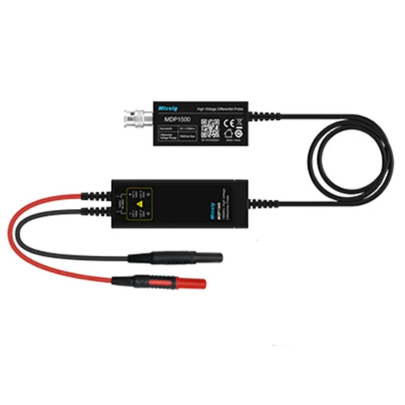 Sonda diferencial de alto voltaje MDP3002 con SigOFIT™Tech, ancho de banda de 200MHz y 3000Vpk para osciloscopio de Puerto BNC