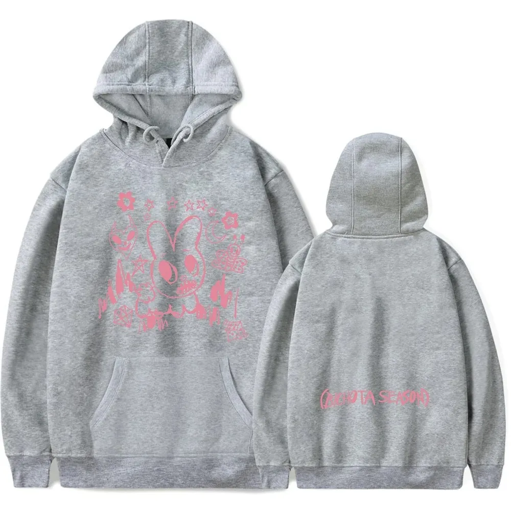 Karol G-Unisex Bichota Seasonal Album Cover Hoodies, Periféricos, Gráfica Pop, Tendência, Casual, Street Clothing 2024