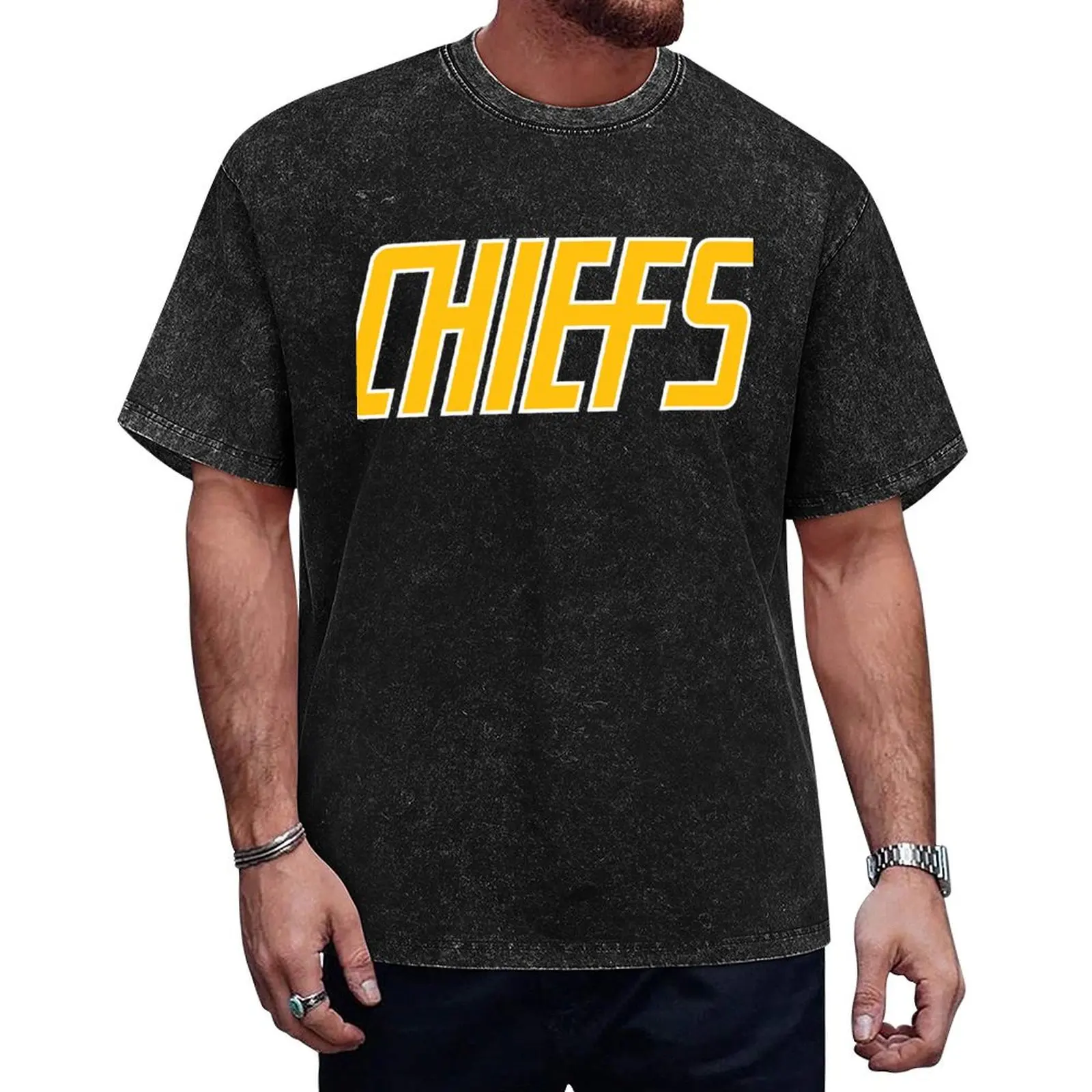 

Charlestown Chiefs T-Shirt oversize t-shirts man aesthetic clothes tees black t-shirts for men